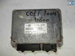 ΕΓΚΕΦΑΛΟΣ 06A906019BC ΜΕ ΚΑΝΤΡΑΝ 1J0919881C ΣΕΤ VW GOLF BORA ΜΕ ΚΛΕΙΔΙΑ