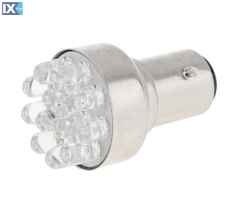 Λάμπα Led Στοπ 1157 P21/5W Red 12Led LED-1157-R