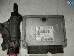 ΕΓΚΕΦΑΛΟΣ 036906034GM ΜΕ ΚΑΝΤΡΑΝ 6L0920801 ΣΕΤ SEAT IBIZA ΜΕ ΚΛΕΙΔΙΑ