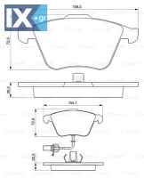 ΤΑΚ. AUDI A4-VW PASSAT PAGID 4B0698151AC 0986424779 4B0698151AC 4B0698151AD 4B0698151Q 4B0698151R 4B0698151AD 4B0698151Q