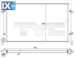 ΨΥΓΕΙΟ ΝΕΡΟΥ GOLF V, OCTAVIA 5 FSI 1K0121251E 7020023 1K0121251E 1K0121251AP 1K0121251AR 1K0121251CD 1K0121251CE 1K0121251CJ 1K0121251CN 1K0121251DK 1K0121251DL 1K0121251E 1K0121251F 1K012