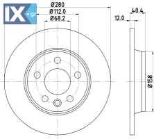 ΔΙΣΚΟΣ ΦΡΕΝΩΝ ΠΙΣΩ VW T4 MINTEX MDC1525 701615601 701615601A 7D0615601 7D0615601B 701615601 701615601A 7D0615601 7D0615601B 701615601 701615601A 7D0615601 7D0615601B 701615601 701615601A 7D0615601 7D