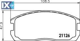 ΤΑΚΑΚΙΑ ΕΜΠΡΟΣ LANCER 1200 1988 MDB1282 MDB1282 MB534903 AY040MT007 MB277542 MB316166 MB366969 MB389503 MB407460 MB407963 MB534583 MB534587 MB534903 MB618576 MB668722 MB699093 MR162521