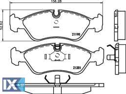 ΤΑΚΑΚΙΑ ΕΜΠΡΟΣ OPEL VECTRA B DAEWOO MDB1889 MDB1889 90399495 93176122 1605089 1605454 1605696 1605746 1605789 1605808 1605911 90297770 90398760 90399495 90496733 90496734 90511162 93192