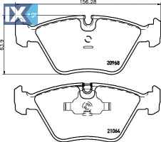 ΤΑΚΑΚΙΑ ΕΜΠΡΟΣ BMW Ε36 MINTEX MDB1393 MDB1393 1157039 1157569 1157570 1157813 1158265 1158267 1159259 1159279 1160450 1160451 1160458 1160459 1162535 2228248 2229935 2282416 2282554 228