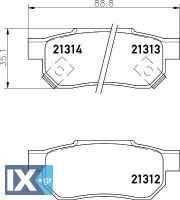 ΤΑΚΑΚΙΑ ΠΙΣΩ HONDA ROVER MG ΜΙΝΤΕΧ MDB1411 MDB1411 90297552 GBP90347AF AY060HN001 AY060HN002 1A002643Z 06022SP8000 06430SAAJ50 43022S04000 43022S04010 43022S04020 43022S04030 43022SAAE