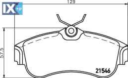 ΤΑΚΑΚΙΑ MINTEX NISSAN MDB1423 MDB1423 410602F025 410602F026 410602F027 410604M525 410604M526 4106071J25 4106071J26 41060BM425 41060F1725 D1060BM40A