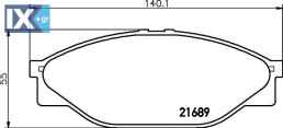 ΤΑΚΑΚΙΑ MINTEX TOYOTA MDB1535 MDB1535 0446523040 0446526030 0446526040 0446526051 0446526150 0446526151 0446535220 0446535270 04465YZZAC 0449126240 0449126250 0449126280 0449126310 AY04