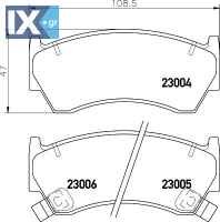 ΤΑΚΑΚΙΑ MINTEX NISSAN MDB1760 MDB1760 410600M890 410600M891 410600M893 410600M8S0NW 410600M990 410600M991 410601N025 410601N060 410601N090 410601N790 410601N890 410602N391 410602U090 41