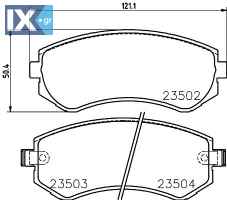 ΤΑΚΑΚΙΑ ΜΙΝΤΕΧ NISSAN MDB1844 MDB1844 410602N290 410602N390 410602N392 4106034Y90 410603N390 4106040F90 4106040F91 4106040F92 4106040F93 4106040F94 4106054C91 4106057C90 4106057C91 4106