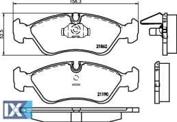 ΤΑΚΑΚΙΑ ΕΜΠΡΟΣ OPEL ASTRA F CHEVROLET MDB1889 MDB1889 90399495 93176122 1605089 1605454 1605696 1605746 1605789 1605808 1605911 90297770 90398760 90399495 90496733 90496734 90511162 93