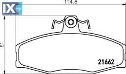 ΤΑΚΑΚΙΑ MINTEX VW GROUP 6U0698151 MDB1913 004532247A 115430261 115430284 115430285 6U0698151 6U0698151A 6U0698151B 6U0698151C 6U0698151D 6U0698151E 6U0698151F 8U0698151E 115430261 1154302