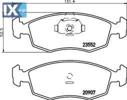 ΤΑΚΑΚΙΑ ΜΙΝΤΕΧ DOBLO MDB2076 MDB2076 71738151 71738152 71752592 71770961 77362177 77362178 77362180 9948131 9949125 71738151 77362178 71738151 77362178