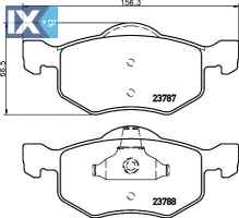 ΤΑΚΑΚΙΑ ΜΙΝTEX FORD - MAZDA MDB2083 MDB2083 4L8Z2001AA 6L8Z2001BA E1813323Z EC253323ZB EC253323ZA EC253323ZC EC253323ZD EFY13323Z YL872001BA YLBZ20013A 3L8Z2V001A 4096346 4099896 459306