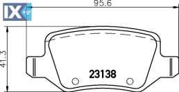 ΤΑΚΑΚΙΑ ΜΙΝTEX MERCEDES MDB2111 MDB2111 1684200420 4144200120 A1684200420 A4144200120