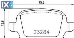 ΤΑΚΑΚΙΑ MINTEX OPEL MDB2168 MDB2168 09200132 1605085 1605120 1605397 1605965 1605994 9200132 93176117 93178789 93188452 93190218