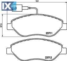 ΤΑΚΑΚΙΑ ΜΙΝΤΕΧ ALFA ROMEO MDB2241 MDB2241 77362093 77362196 77364589 77365188 9949279 77362196 77365188 77362196