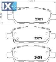 ΤΑΚΑΚΙΑ MINTEX NISSAN MDB2261 440608H385 44060AL585 44060AL586 44060AL587 44060AL588 44060CB10J 44060EG00K 44060NS026 44060RN14D AY060NS026 AY060NS030 AY060NS038 AY060NS039 AY060NS040 AY060NS041 AY06