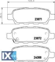 ΤΑΚΑΚΙΑ MINTEX NISSAN MDB2261 440608H385 44060AL585 44060AL586 44060AL587 44060AL588 44060CB10J 44060EG00K 44060NS026 44060RN14D AY060NS026 AY060NS030 AY060NS038 AY060NS039 AY060NS040 AY060NS041 AY06