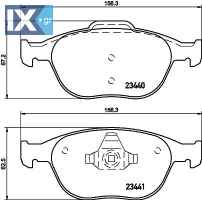 ΤΑΚΑΚΙΑ MINTEX FORD MDB2272 MDB2272 1360303 1763678 2177227 2M5V2K021AA 2M5Z2001A5 2T142K021AB 2T142K021AC 2T1J2K021AA 4346371 4387361 4427737 ME2T1J2K021AA ME2T1J2K021AB