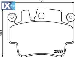 ΤΑΚΑΚΙΑ ΕΜΠΡΟΣ ΠΙΣΩ PORSCHE 911, BOXSTER 99635193014 MDB2417 99635193014 99635193015 99635193914 99635193915 99635193916 99635193930 99635198000 99635198001 99635293091 99635294890 99635294