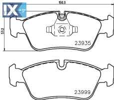 ΤΑΚΑΚΙΑ MINTEX BMW MDB2684 MDB2684 34116767149 2288849 2288851 34112288849 34112288851 34116767147 34116767149 34116769763 34116769951 6767147 6767149 6769763 6769951