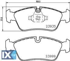 ΤΑΚΑΚΙΑ ΕΜΠΡΟΣ BMW ΣΕΙΡΑ 1+3 E87 E90 E91 MDB2684 MDB2684 34116767149 2288849 2288851 34112288849 34112288851 34116767147 34116767149 34116769763 34116769951 6767147 6767149 6769763 6769