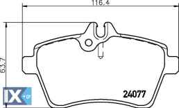 ΤΑΚΑΚΙΑ MINTEX MERCEDES MDB2685 MDB2685 1694200220 1694200320 1694200720 1694200920 1694201020 1694201320 1694201820 1694202020 1694202120 A1694200220 A1694200320 A1694200720 A169420092