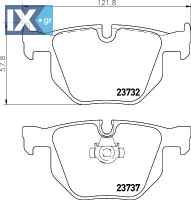 ΤΑΚΑΚΙΑ MINTEX BMW MDB2719 MDB2719 2339276 2339277 2339278 2339279 2339290 34212339276 34212339277 34212339278 34212339279 34212339290 34216763043 34216763044 34216784135 6763043 676304