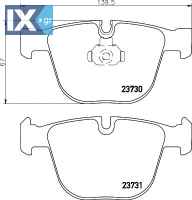 ΤΑΚΑΚΙΑ ΜΙΝΤΕΧ ΠΙΣΩ BMW MDB2765 MDB2765 PC57349PA 0301476 0403290 2228429 2284296 2284685 2339291 2339292 2413049 2413050 34110301476 34116763305 34210403290 34212228429 34212284296 34