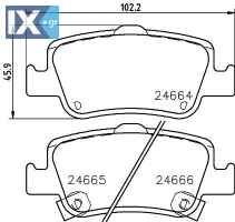 ΤΑΚΑΚΙΑ ΜΙΝTEX TOYOTA MDB2924 MDB2924 0446602170 0446602180 0446602181 0446602182 0446602190 0446602191 0446602280 0446602290 0446602291 0446602292 0446602300 04466YZZE3