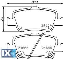 ΤΑΚΑΚΙΑ ΜΙΝTEX TOYOTA MDB2924 MDB2924 0446602170 0446602180 0446602181 0446602182 0446602190 0446602191 0446602280 0446602290 0446602291 0446602292 0446602300 04466YZZE3