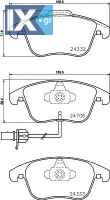 ΤΑΚΑΚΙΑ ΕΜΠΡΟΣ AUDI A4 A5 07 1.8TFSI 8K0698151A MDB2952 L8K0698151F 8K0098301F 8K0698151A 8K0698151F 8K0698151A 8K0698151F 8K0698151A 8K0698151F 8K0698151A 8K0698151F