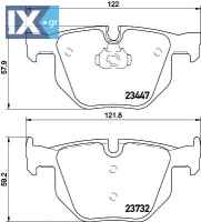 ΤΑΚΑΚΙΑ ΜΙΝTEX BMW MDB2961 MDB2961 2413040 2413041 34212413040 34212413041 34216776937 34216857108 34216868497 6776937 6857108 6868497