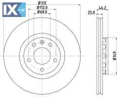 ΔΙΣΚΟΠΛΑΚΑ ΕΜ AUDI A4 VW PASSAT 18TQ 312 8D0615301R MDC1540 L8E0615301R 3B0615301B 4B0615301A 4B0615301C 8D0615301J 8E0615301R 3B0615301B 4B0615301A 4B0615301C 8D0615301J 8E0615301R 3B0615