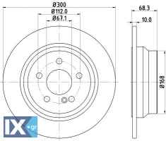 ΔΙΣΚΟΠΛΑΚΑ MERCEDES ΜΙΝΤΕΧ + MDC1633C MDC1633C MDC1633C 0004231012 2114230712 A0004231012 A2114230712