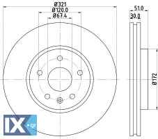 ΔΙΣΚΟΠΛΑΚΑ ΕΜΠ OPEL SAAB CHEVROLET MDC2190 MDC2190 13501308 13501320 23118055 569064 13501308 13502214 13579150 569064 569083 569422 13501320 13579148