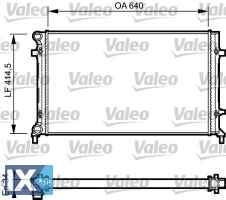 ΨΥΓΕΙΟ ΝΕΡΟΥ 1,4,1,6 FSI ΟΛΑ ΑΜ 1K0121251BR 734335