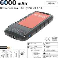 ΦΟΡΗΤΟ JUMP STARTER 6000mAh 150A-300A