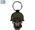 Μπρελόκ Κλειδιών Skull Grenade Υφασμάτινο sk013  - 5 EUR