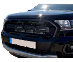 ΕΜΠΡΟΣΘΙΑ ΜΑΣΚΑ, ΜΕΓΑΛΗ, RAPTOR STYLE GRILLE 808 FORD RANGER T8 WILDTRACK 2020+