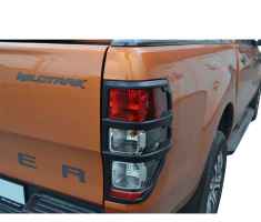 ΟΠΙΣΘΙΕΣ ΓΡΙΛΙΕΣ ΦΑΝΑΡΙΩΝ ΣΕ ΜΑΤ ΜΑΥΡΟ GR104 BL FORD RANGER T6 2012+ , T7 2017+& T8 2020+