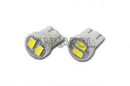 Led Bulbs T10 W5W 2xSMD 5730 12V ΣΕΤ 2τεμ