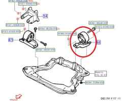 Βάση σασμάν αριστ SIRION – M100 & A/T