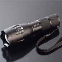 LED Zoom Flashlight Waterproof Torch 3800Lm 5 Mode Bright