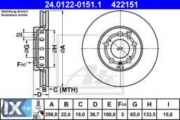 ΔΙΣΚΟΣ ΦΡΕΝΩΝ 422151 24012201511 1J0615301D 1J0615301L 6QD615301 6R0615301 6R0615301C 8Z0615301B 8Z0615301D 1J0615301D 1J0615301L 6QD615301 6R0615301 6R0615301C 1J0615301D 1J0615301L 6