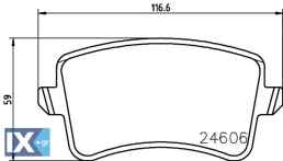 TAKAKIA ΠΙΣΩ AUDI A4, A5, Q5, 07-17 MDB2929 MDB2929 L8KD698451 L8KD698451A L8KD698451B 8K0098601E 8K0098601F 8K0098601H 8K0698451 8K0698451A 8K0698451B 8K0698451C 8K0698451D 8K0698451E