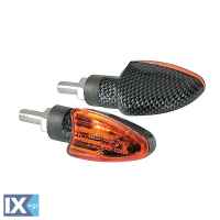 Σετ Φλας Της LAMPA ARROW 12V-21W Carbon Look 9009.3-LM