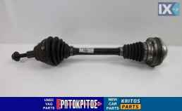 ΗΜΙΑΞΟΝΙΟ ΕΜΠΡΟΣ ΑΡΙΣΤΕΡΑ AUDI A3 SEAT ALTEA LEON TOLEDO SKODA SUPERB VW CADDY GOLF PASSAT 2K0407271E ΜΕΤΑΧΕΙΡΙΣΜΕΝΟ ΓΝΗΣΙΟ