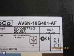 ΠΛΑΚΕΤΑ ΓΙΑ FORD C-MAX '10-'14 ΚΩΔΙΚΟΣ AV6N-19G481-AF